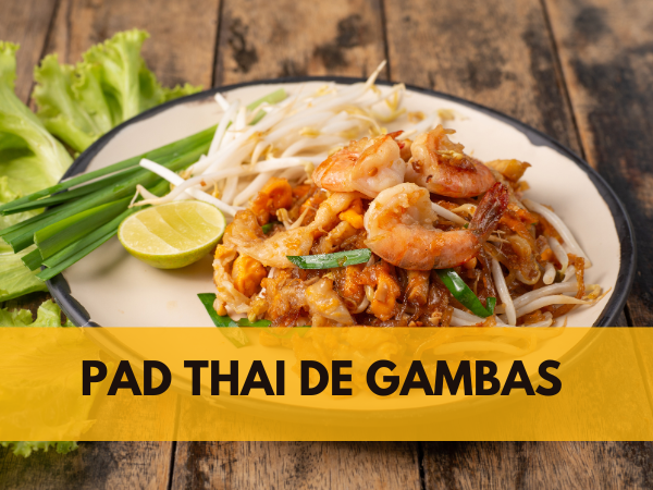 pad thai de gambas