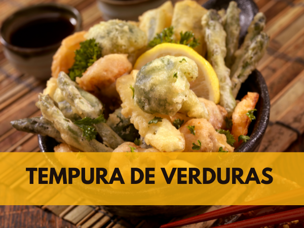 verduras de tempura